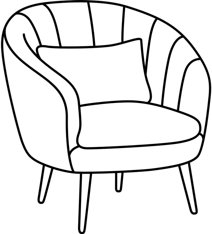 Ilustração poltrona