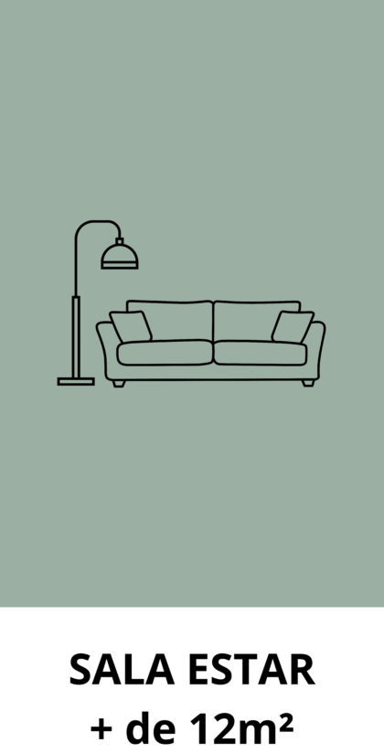 SALA ESTAR + de 12m²