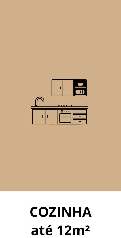 COZINHA até 12m²
